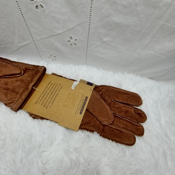Aris Thinsulate Isotoners mens gloves brown XL - Picture 6 of 12